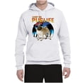 thumbnail image 1 of Wild Bobby, Cute Pug Life Living, Animal Lover, Unisex Graphic Hoodie Sweatshirt, White, Small, 1 of 4