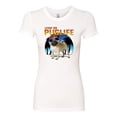 thumbnail image 1 of Wild Bobby, Cute Pug Life Living, Animal Lover, Women Slim Fit Junior Tee, White, Small, 1 of 4