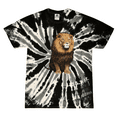 thumbnail image 1 of Wild Bobby, Cute Sitting African Lion Animal Lover Tie-Dye T-Shirt, 1 of 1