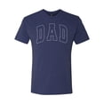 thumbnail image 1 of Wild Bobby DAD Varsity Letters Men Premium Tri Blend Tee, 1 of 6