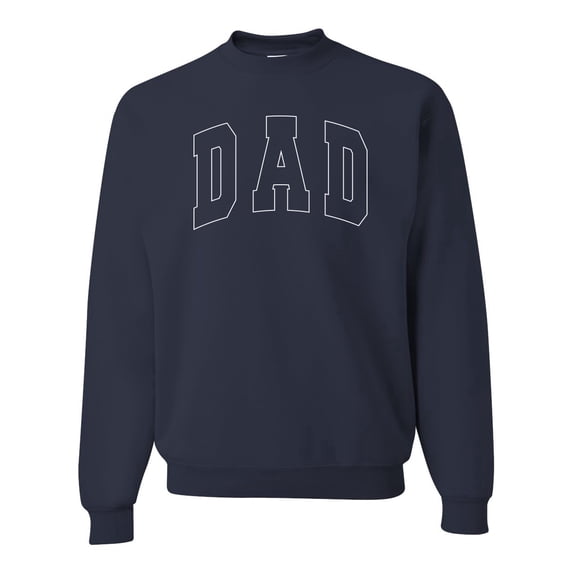 Wild Bobby DAD Varsity Letters Unisex Crewneck Sweatshirt