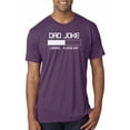 thumbnail image 1 of Wild Bobby,Dad Joke Loading Hilarious Funny Dad Granpa Daddy, Father's Day, Men Premium Tri Blend Tees, Vintage Purple, Small, 1 of 3