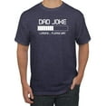 thumbnail image 1 of Wild Bobby, Dad Joke Loading Hilarious Funny Dad Granpa Daddy Fathers Day Gift | Mens Father's Day Graphic T-Shirt, Vintage Heather Navy, X-Large, 1 of 4