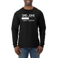 thumbnail image 1 of Wild Bobby, Dad Joke Loading Hilarious Funny Dad Granpa Daddy Fathers Day Gift | Mens Father's Day Long Sleeve T-Shirt, Black, 3XL, 1 of 4