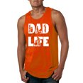 thumbnail image 1 of Wild Bobby,Dad Life Kids Father Husband Best Dad Gift, Father's Day, Men Graphic Tank Top, Orange, Medium, 1 of 3