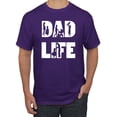 thumbnail image 1 of Wild Bobby,Dad Life Kids Father Husband Best Dad Gift, Father's Day, Men Graphic Tees, Purple, 2XL, 1 of 3