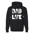 thumbnail image 1 of Wild Bobby,Dad Life Kids Father Husband Best Dad Gift, Father's Day, Unisex Graphic Hoodie Sweatshirt, Black, Medium, 1 of 3
