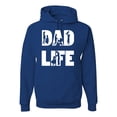 thumbnail image 1 of Wild Bobby,Dad Life Kids Father Husband Best Dad Gift, Father's Day, Unisex Graphic Hoodie Sweatshirt, Royal, Large, 1 of 3