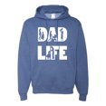 thumbnail image 1 of Wild Bobby,Dad Life Kids Father Husband Best Dad Gift, Father's Day, Unisex Graphic Hoodie Sweatshirt, Vintage Heather Blue, Medium, 1 of 3
