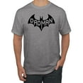 thumbnail image 1 of Wild Bobby, Dad Man Comic Logo Funny Gift, Father's Day, Men Graphic Tees, Heather Grey, 2XL, 1 of 3