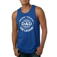 thumbnail image 1 of Wild Bobby,Dad Man Myth Legend Funny Dad Uncle Papa Granpa Dad Gift, Father's Day, Men Graphic Tank Top, Royal, 3XL, 1 of 3