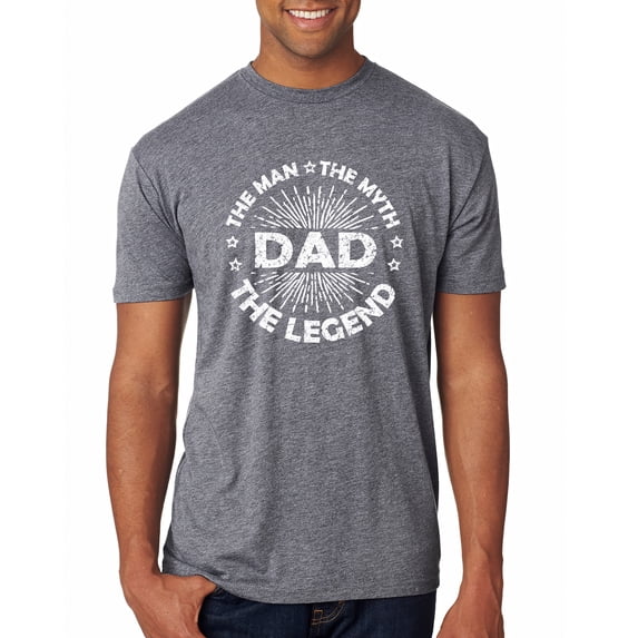 Wild Bobby,Dad Man Myth Legend Funny Dad Uncle Papa Granpa Dad Gift, Father's Day, Men Premium Tri Blend Tees, Premium Heather, Small