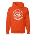 thumbnail image 1 of Wild Bobby,Dad Man Myth Legend Funny Dad Uncle Papa Granpa Dad Gift, Father's Day, Unisex Graphic Hoodie Sweatshirt, Orange, Medium, 1 of 3