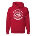 thumbnail image 1 of Wild Bobby,Dad Man Myth Legend Funny Dad Uncle Papa Granpa Dad Gift, Father's Day, Unisex Graphic Hoodie Sweatshirt, Red, Medium, 1 of 3