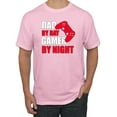 thumbnail image 1 of Wild Bobby,Dad by Day Gamer by Night Funny Gaming Dad Gift, Father's Day, Men Graphic Tees, Light Pink, 3XL, 1 of 3