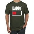thumbnail image 1 of Wild Bobby, Daddy Battery, Father's Day, Men Graphic Tee, Military Green, Large, 1 of 4