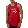 thumbnail image 1 of Wild Bobby, Daddy to Be Pregnancy Reveal Gift Parents to Be, Pop Culture, Men Graphic Tank Top, Red, Large, 1 of 3