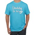 thumbnail image 1 of Wild Bobby, Daddy to Be Pregnancy Reveal Gift Parents to Be, Pop Culture, Men Graphic Tee, Light Turquoise, XX-Large, 1 of 3
