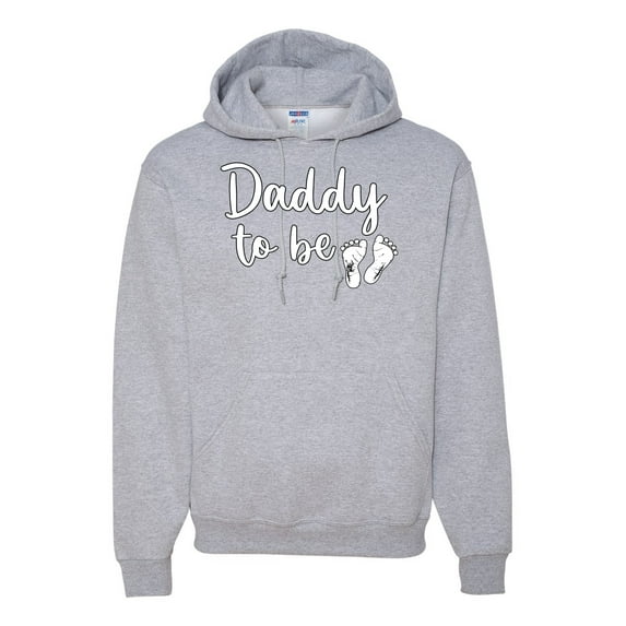 Wild Bobby, Daddy to Be Pregnancy Reveal Gift Parents to Be, Pop Culture, Unisex Graphic Hoodie Sweatshirt, Heather Grey, 3X-Large