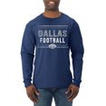 thumbnail image 1 of Wild Bobby Dallas DAL Hometown City Football Fan Pride Sports Men Long Sleeve Shirt, 1 of 6