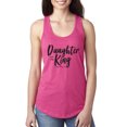 thumbnail image 1 of Wild Bobby, Daughter Of The King 2 Corinthians 6:18 Inspirational/Christian Women Racerback Tank Top, Raspberry, X-Large, 1 of 5