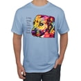 thumbnail image 1 of Wild Bobby Dean Russo A Dog Wags Its Tail With Its Heart Gratitude Pitbull Dog Lover Men Graphic Tee, Light Blue, 3X-Large, 1 of 5