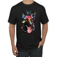 thumbnail image 1 of Wild Bobby Dean Russo German Shepherd Dog Lover Men Graphic Tee, Black, Small, 1 of 5