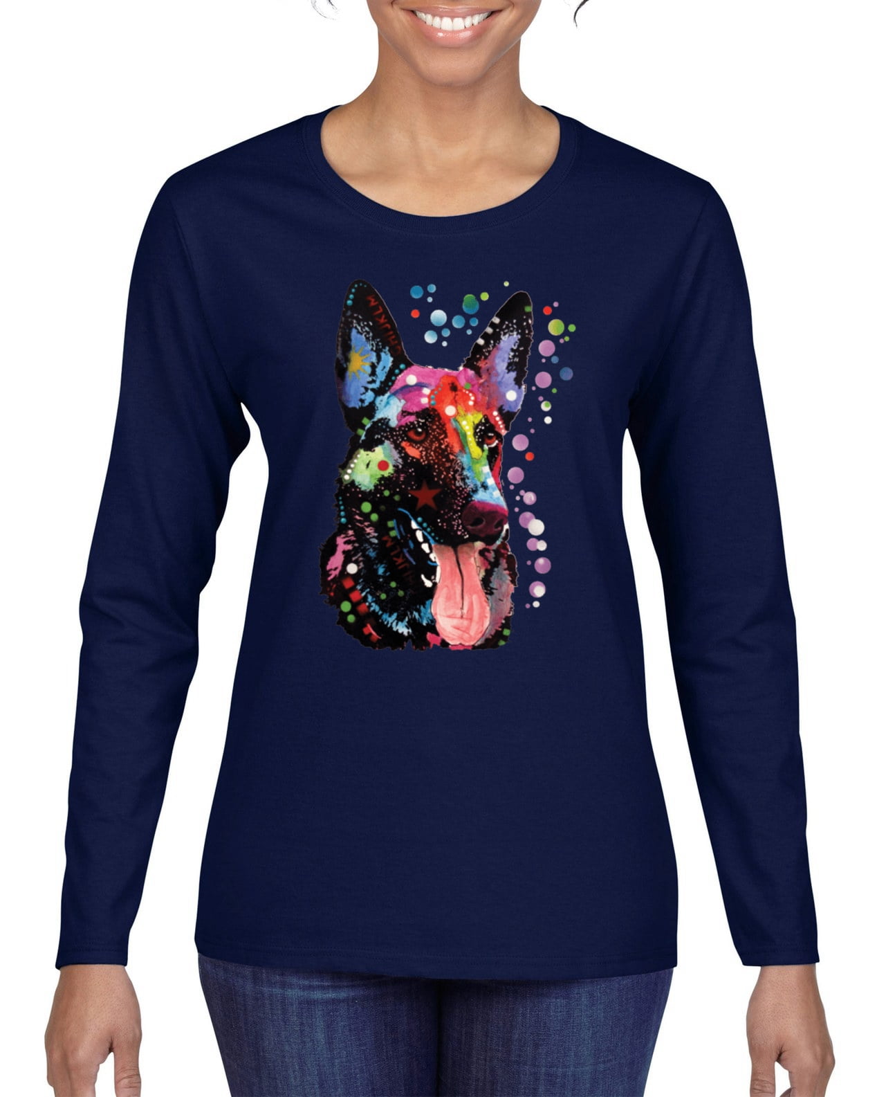 German shepherd long sleeve shirt 2025