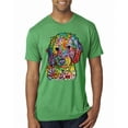 thumbnail image 1 of Wild Bobby, Dean Russo Sweet Poodle Dog Lover Mens Premium Tri Blend T-Shirt, Envy, X-Large, 1 of 6