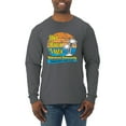 thumbnail image 1 of Wild Bobby,Del Boca Vista Seinfeld Retirement Community, Streetwear, Men Long Sleeve Shirt, Charcoal, Medium, 1 of 4