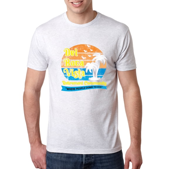 Wild Bobby,Del Boca Vista Seinfeld Retirement Community, Streetwear, Men Premium Tri Blend Tee, Heather White, Small