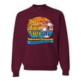 thumbnail image 1 of Wild Bobby,Del Boca Vista Seinfeld Retirement Community, Streetwear, Unisex Crewneck Graphic Sweatshirt, Maroon, Small, 1 of 4