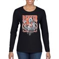 thumbnail image 1 of Wild Bobby, Denver Fan | DEN Fantasy Football ,Sports, Women Graphic Long Sleeve Tee, Black, Small, 1 of 4