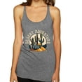 thumbnail image 1 of Wild Bobby Desert Adventure Cactus Nature Lover Women Tri-Blend Racerback Tank Top, Premium Heather, Small, 1 of 1
