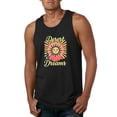 thumbnail image 1 of Wild Bobby Desert Dreams Sunset Nature Lover Men Tank Top, Black, Small, 1 of 1