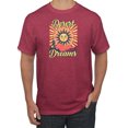 thumbnail image 1 of Wild Bobby Desert Dreams Sunset Nature Lover Men Tee, Vintage Heather Red, 4X-Large, 1 of 1