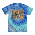 thumbnail image 1 of Wild Bobby, Distressed African Lion Family Desert Animal Lover Tie-Dye T-Shirt, 1 of 1