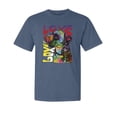 thumbnail image 1 of Wild Bobby,Dog Love Cute Rainbow Dean Russo Dog Lover Garment-Dyed Washed Look Short Sleeve Tees, Navy, Medium, 1 of 3