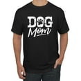thumbnail image 1 of Wild Bobby Dog Mom Dog Lover Men Graphic Tee Black X-Large, 1 of 5