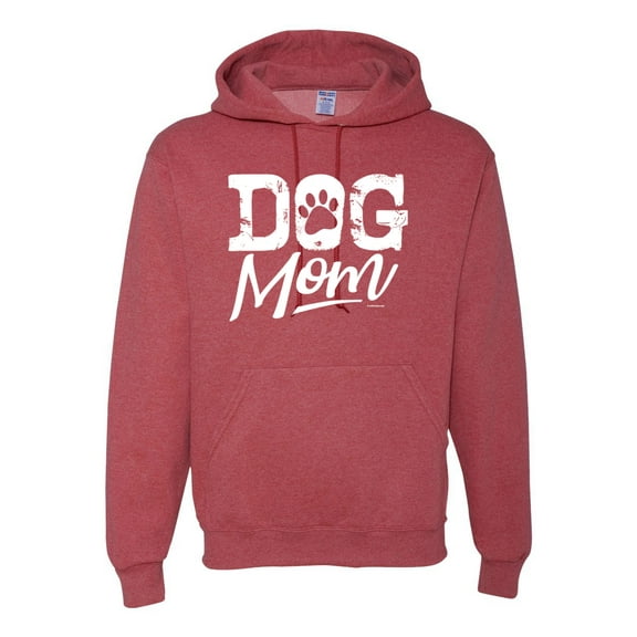 Wild Bobby Dog Mom Dog Lover Unisex Graphic Hoodie Sweatshirt Vintage Heather Red 3X-Large