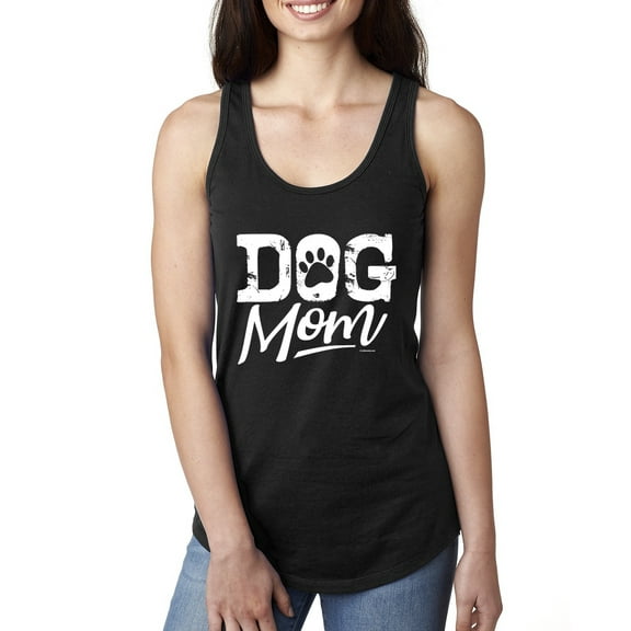 Wild Bobby Dog Mom Dog Lover Women Racerback Tank Top Black Small