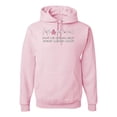 thumbnail image 1 of Donâ€™t Let Friends ALone Awareness Unisex Graphic Hoodie Sweatshirt, Light Pink, Medium, 1 of 3