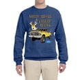 thumbnail image 1 of Wild Bobby, Driving Trucks and Taggin Bucks Retro Ford F150 Hunting, Cars and Trucks, Unisex Crewneck Graphic Sweatshirt, Vintage Heather Blue, X-Large, 1 of 4