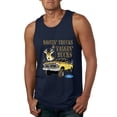 thumbnail image 1 of Wild Bobby, Driving Trucks and Taggin Bucks Retro Ford F150 Hunting, Cars and Trucks, Men Graphic Tank Top, Navy, X-Large, 1 of 4
