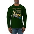 thumbnail image 1 of Wild Bobby, Driving Trucks and Taggin Bucks Retro Ford F150 Hunting, Cars and Trucks, Men Long Sleeve Shirt, Forest Green, Small, 1 of 4