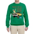 thumbnail image 1 of Wild Bobby, Driving Trucks and Taggin Bucks Retro Ford F150 Hunting, Cars and Trucks, Unisex Crewneck Graphic Sweatshirt, Kelly, XX-Large, 1 of 4