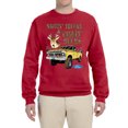 thumbnail image 1 of Wild Bobby, Driving Trucks and Taggin Bucks Retro Ford F150 Hunting, Cars and Trucks, Unisex Crewneck Graphic Sweatshirt, Red, XX-Large, 1 of 4