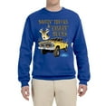 thumbnail image 1 of Wild Bobby, Driving Trucks and Taggin Bucks Retro Ford F150 Hunting, Cars and Trucks, Unisex Crewneck Graphic Sweatshirt, Royal, Small, 1 of 4