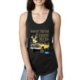 thumbnail image 1 of Wild Bobby, Driving Trucks and Taggin Bucks Retro Ford F150 Hunting, Cars and Trucks, Women Racerback Tank Top, Black, Small, 1 of 4