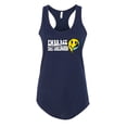 thumbnail image 1 of Wild Bobby Embrace the Unknown Streetwear Women Racerback Tank Top, 1 of 6